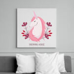 printfashion Dreaming horse - Vászonkép - Fehér (6640827)