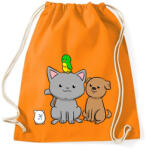 printfashion Kis kedvencek - Sportzsák, Tornazsák - Narancssárga (2536452)