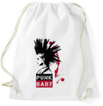 printfashion Punk Baby - Sportzsák, Tornazsák - Fehér (7667071)