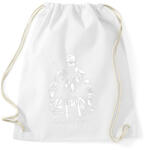 printfashion Ninja - Sportzsák, Tornazsák - Fehér (4628557)