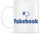 printfashion fakebook - Bögre - Fehér (10425705)