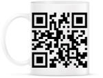 printfashion QR-kód - Bögre - Fehér (2317479)