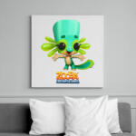 printfashion Zooba - Lizzy - Vászonkép - Fehér (6635606)