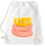 printfashion Ölelj meg - Sportzsák, Tornazsák - Fehér (6019170)