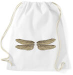 printfashion Szitakötőszárny - Sportzsák, Tornazsák - Fehér (15469126)
