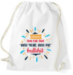 printfashion New year, new me - Sportzsák, Tornazsák - Fehér (10277125)