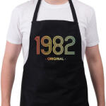 printfashion 1982 - Kötény - Fekete (11986629)