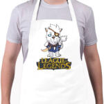 printfashion LOL Rengar - Kötény - Fehér (4907561)