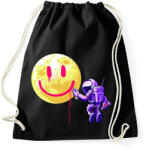 printfashion Hold smile - Sportzsák, Tornazsák - Fekete (9427345)