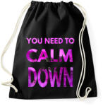 printfashion MEG KELL NYUGODNOD - Sportzsák, Tornazsák - Fekete (1896840)