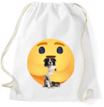 printfashion Border collie - Sportzsák, Tornazsák - Fehér (13040270)