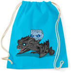printfashion Éjkirály - Sportzsák, Tornazsák - Surf blue (1538137)