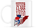 printfashion Working class hero - Bögre - Fehér (788819)