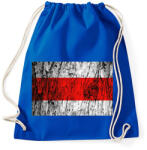 printfashion Piros sáv minimál - Sportzsák, Tornazsák - Bright royal (6082546)