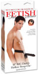Pipedream Big Daddy Hollow 10" Strap-on Black - primestars