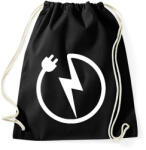 printfashion Villanyszerelő 2 - Sportzsák, Tornazsák - Fekete (2449939)