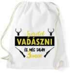 printfashion Szeretek vadászni - Sportzsák, Tornazsák - Fehér (7494252)