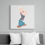 printfashion Tengerész - Vászonkép - Fehér (6620238)