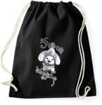 printfashion aranyos nyuszi - Sportzsák, Tornazsák - Fekete (15540658)