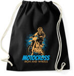 printfashion Motocross - Sportzsák, Tornazsák - Fekete (13739514)