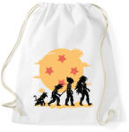 printfashion Dragonball evolúció - Sportzsák, Tornazsák - Fehér (872495)