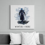 printfashion winter is here - Vászonkép - Fehér (6625772)