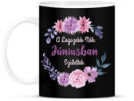 printfashion A legszebb nők júniusban születtek - Bögre - Fekete (2881703)