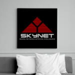 printfashion Terminátor: Skynet - Vászonkép - Fekete (6650192)