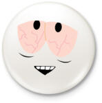 printfashion South Park - Kitűző, hűtőmágnes - Fehér (3081025)