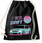 printfashion Tokyo drift - Sportzsák, Tornazsák - Fekete (12903171)