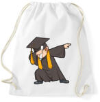 printfashion Dabbing diploma - Sportzsák, Tornazsák - Fehér (1102073)