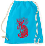 printfashion Senki nem tökéletes - Sportzsák, Tornazsák - Surf blue (140706)