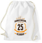 printfashion kamasz-25-brown-orange - Sportzsák, Tornazsák - Fehér (596101)