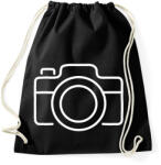 printfashion fényképezőgép - Sportzsák, Tornazsák - Fekete (7287690)