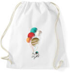 printfashion Űrhajós lufikkal - Sportzsák, Tornazsák - Fehér (15466254)