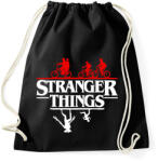 printfashion stranger things upside down - Sportzsák, Tornazsák - Fekete (2145137)