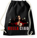 printfashion bella ciao - Sportzsák, Tornazsák - Fekete (5616273)