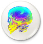 printfashion Radikális gondolatok - Kitűző, hűtőmágnes - Fehér (3075326)