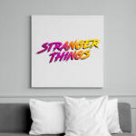 printfashion Stranger Things - Vászonkép - Fehér (6628093)
