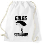 printfashion Warzone: Gulag Survivor - Sportzsák, Tornazsák - Fehér (2603291)