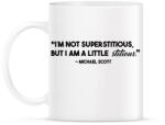 printfashion I'm not superstitious - BLACK - Bögre - Fehér (7502604)