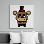 printfashion Five nights at Freddy's - fnaf - Vászonkép - Fehér (13664857)