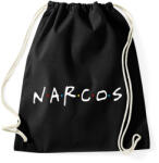 printfashion Narcos - Sportzsák, Tornazsák - Fekete (837007)