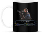 printfashion Warzone Millionaire - Bögre - Fekete (2770273)