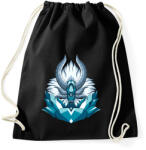 printfashion Démon sárkány - Sportzsák, Tornazsák - Fekete (3669324)