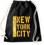 printfashion New York City - Sportzsák, Tornazsák - Fekete (4385720)