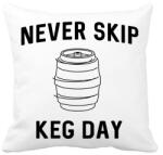 printfashion keg day - Párnahuzat, Díszpárnahuzat - Fehér (1944265)