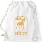 printfashion Vadászkutya - Sportzsák, Tornazsák - Fehér (5224663)