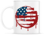 printfashion Amerikai Nemzet - Bögre - Fehér (787666)