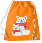 printfashion Jegesmacikák - Sportzsák, Tornazsák - Narancssárga (5436615)